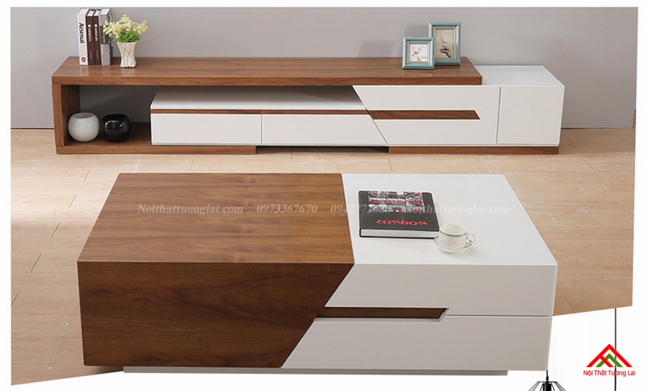 Kệ tivi di động gỗ công nghiệp KE6811